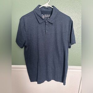 Into The AM Polo - Medium - Navy